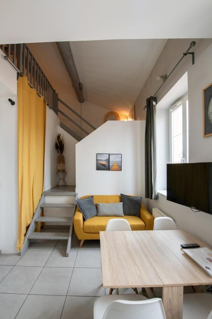 Duplex Scandinave A Cosy Et Calme - Lyon Part-Dieu Bagian luar foto